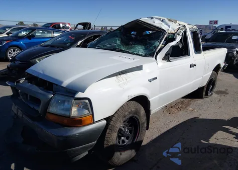 2000 Ford Ranger Xlt z USA, uszkodzony, nr VIN 1FTYR14X6YPA45565